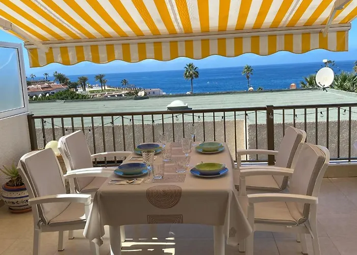 Tamara Komplex: Oceanfront Oasis With Pool In Gigantes