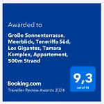 Ocean View, Grosse Sonnenterrasse, Meerblick, Tamara Komplex, Teneriffa Sued, Gigantes, 500m Strand, Pool, 300m Zum Ort, Ruhig * Акантиладо-де-Лос-Хигантес