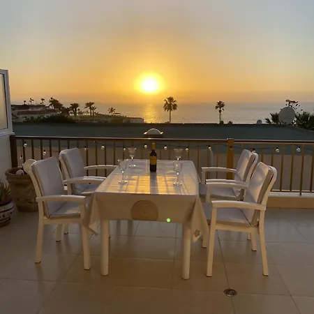 Ocean View, Große Sonnenterrasse, Meerblick, Tamara Komplex, Teneriffa Süd, Gigantes, 500m Strand, Pool, 300m Zum Ort, Ruhig