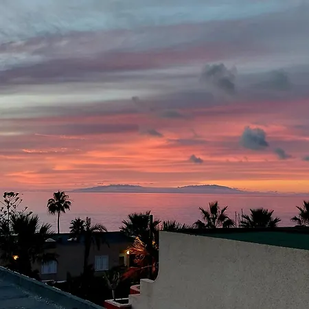 Ocean View, Grosse Sonnenterrasse, Meerblick, Tamara Komplex, Teneriffa Sued, Gigantes, 500m Strand, Pool, 300m Zum Ort, Ruhig Acantilado de los Gigantes