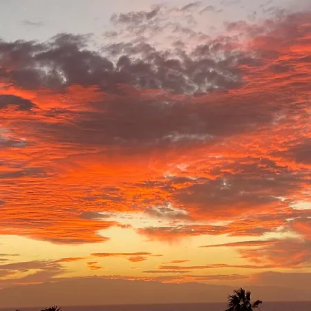 Ocean View, Grosse Sonnenterrasse, Meerblick, Tamara Komplex, Teneriffa Sued, Gigantes, 500m Strand, Pool, 300m Zum Ort, Ruhig Apartament