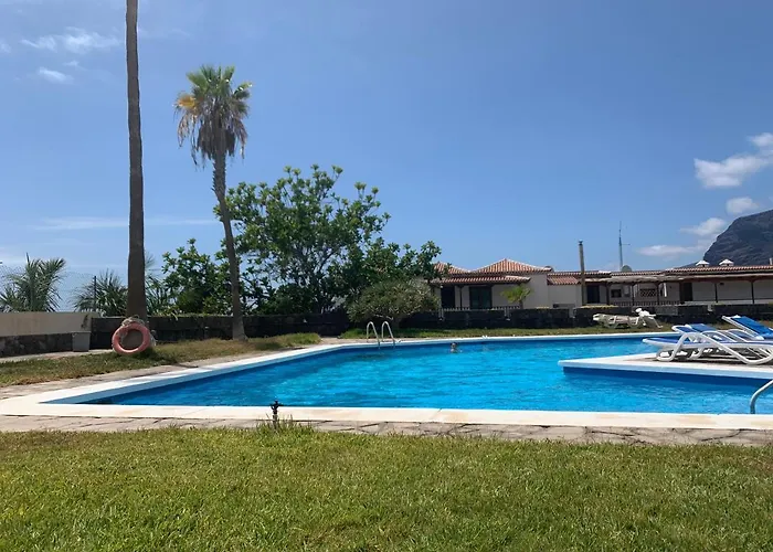 Ocean View, Grosse Sonnenterrasse, Meerblick, Tamara Komplex, Teneriffa Sued, Gigantes, 500m Strand, Pool, 300m Zum Ort, Ruhig * Acantilado de los Gigantes