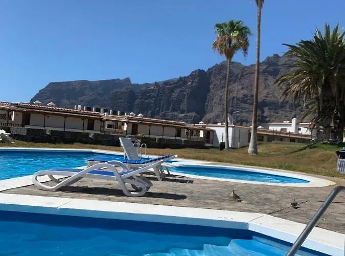 Ocean View, Grosse Sonnenterrasse, Meerblick, Tamara Komplex, Teneriffa Sued, Gigantes, 500m Strand, Pool, 300m Zum Ort, Ruhig アパート *