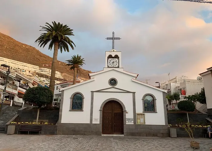 Ocean View, Grosse Sonnenterrasse, Meerblick, Tamara Komplex, Teneriffa Sued, Gigantes, 500m Strand, Pool, 300m Zum Ort, Ruhig