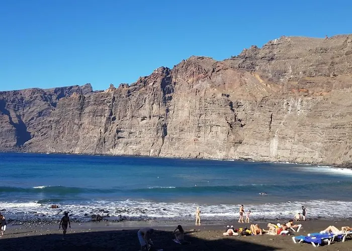 Appartement Ocean View, Grosse Sonnenterrasse, Meerblick, Tamara Komplex, Teneriffa Sued, Gigantes, 500m Strand, Pool, 300m Zum Ort, Ruhig