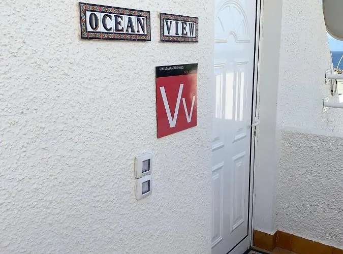 Ocean View, Grosse Sonnenterrasse, Meerblick, Tamara Komplex, Teneriffa Sued, Gigantes, 500m Strand, Pool, 300m Zum Ort, Ruhig Apartament *