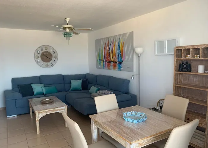 Appartement Ocean View, Grosse Sonnenterrasse, Meerblick, Tamara Komplex, Teneriffa Sued, Gigantes, 500m Strand, Pool, 300m Zum Ort, Ruhig *