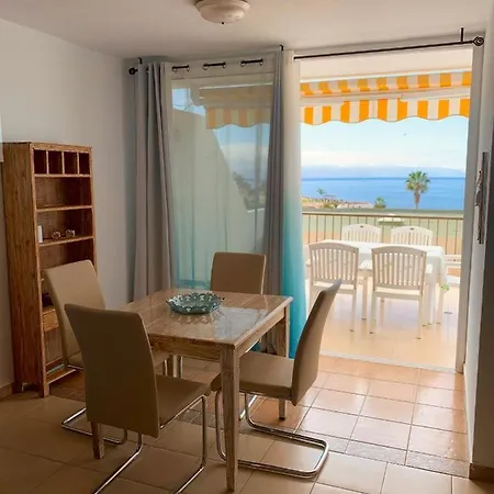 Ocean View, Grosse Sonnenterrasse, Meerblick, Tamara Komplex, Teneriffa Sued, Gigantes, 500m Strand, Pool, 300m Zum Ort, Ruhig Apartamento