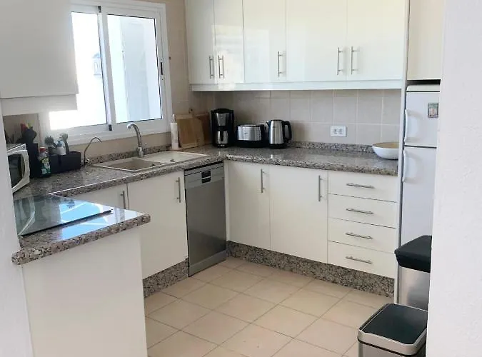 Ocean View, Grosse Sonnenterrasse, Meerblick, Tamara Komplex, Teneriffa Sued, Gigantes, 500m Strand, Pool, 300m Zum Ort, Ruhig * Acantilado de los Gigantes